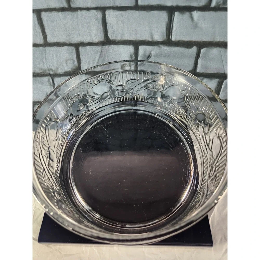 Planters Row Ambrosia Large Glass Salad / Fruit Bowl / Serving Bowl #40030